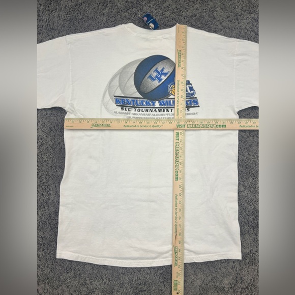 University Of Kentucky Wildcats Basketball 2005 SEC Tournament Sz XL Long Sleeve - Picture 8 of 9